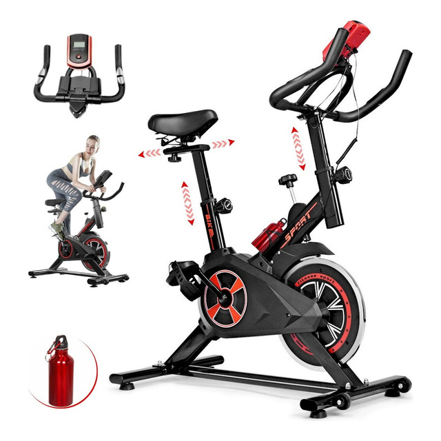Bicicleta Ergométrica P/ Spinning Sport 150 Kg + Squezze! Bicicleta Ergométrica P/ Spinning Sport 150 Kg + Squezze!
