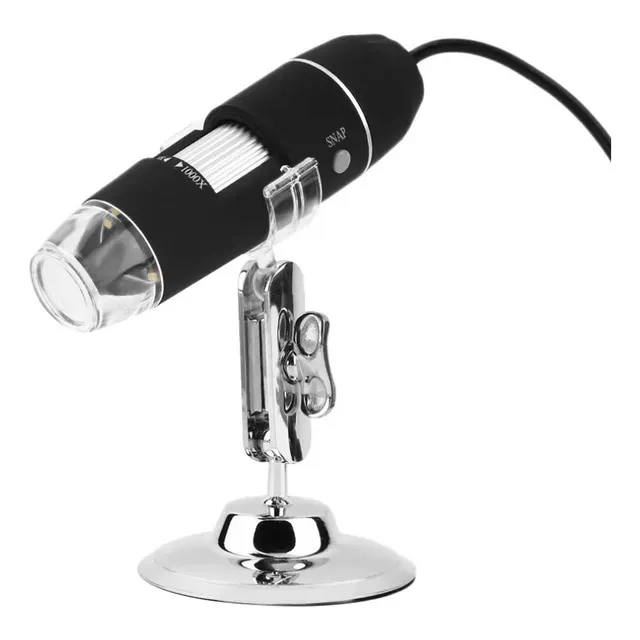 Microscopio Digital Usb 5 Mpx Zoom 1000x Con Luz Led Cuota