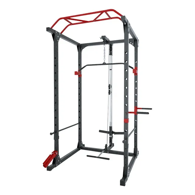 Power Rack Pull Ups Sentadillas Dominada Jaula De Potencia 