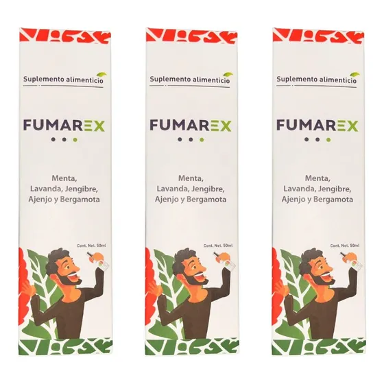 Fumarex Anti Cigarrillo X3 - mL a $633
