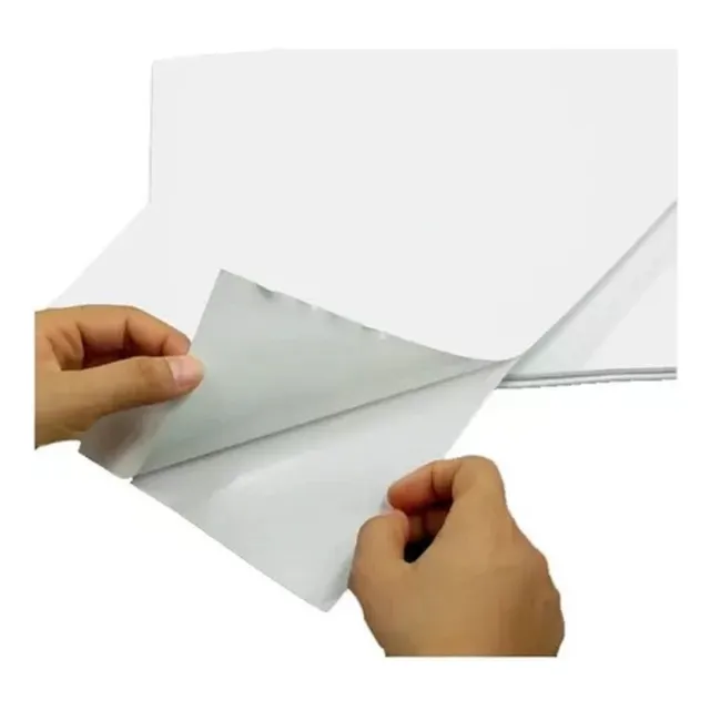 Papel Adhesivo Pleno Carta En Mate X 300 Hojas