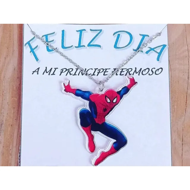 Collar Spiderman Niño 