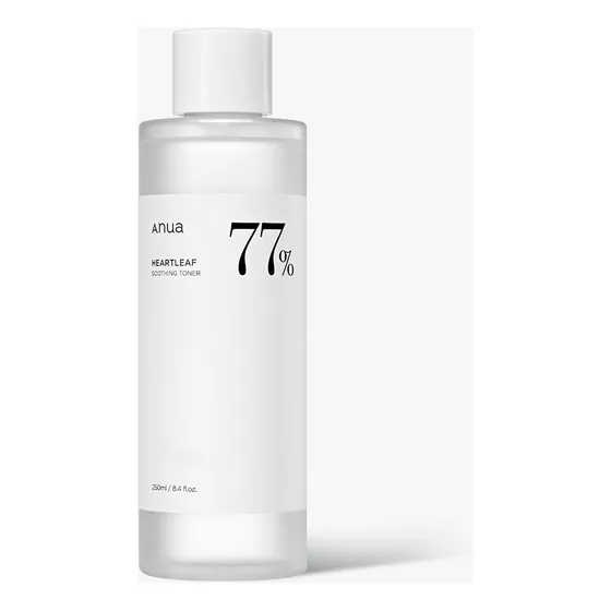 Tónico calmante Anua Heartleaf 77% Ph 5.5 para el tratamiento de