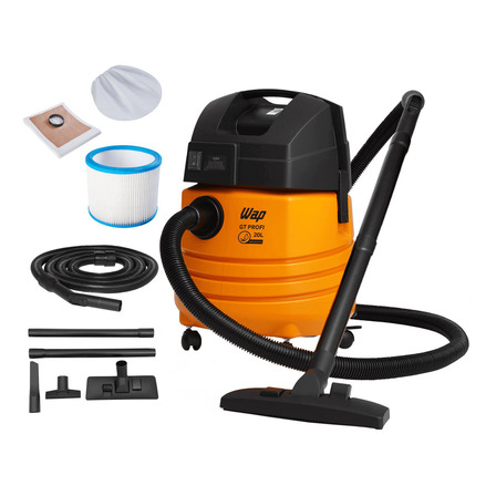 Aspirador De Pó Wap Gt Profi 20l Amarelo E Preto 60 Hz Aspirador De Pó Wap Gt Profi 20l Amarelo E Preto 60 Hz
