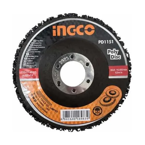 Disco De Polietileno De 41/2 Para Pulir Metal Acero Y Mas