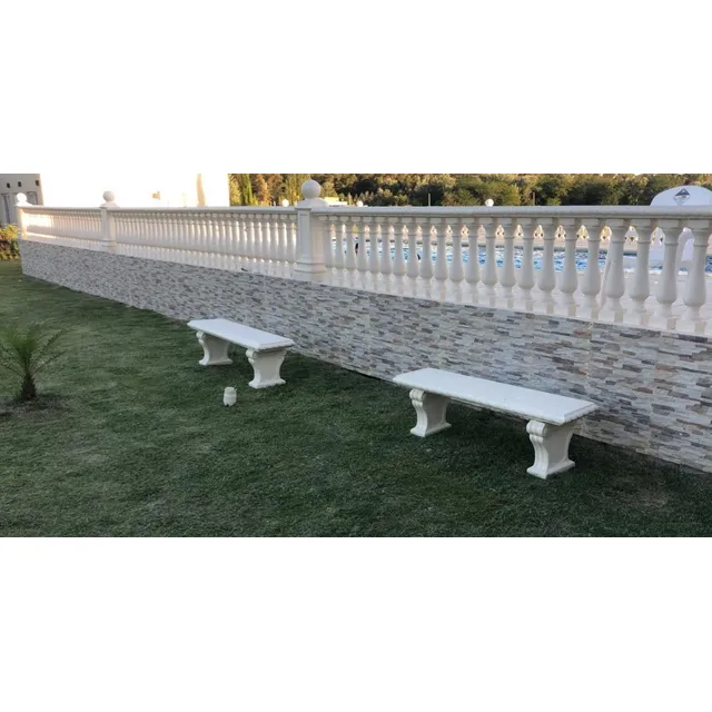 Banco De Hormigón Con Hierro Reforzado De 1.50mts 