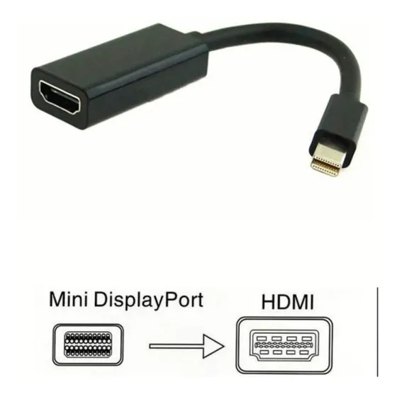 Adaptador Cabo Conversor 4k Para iMac Mini Displayport Hdmi