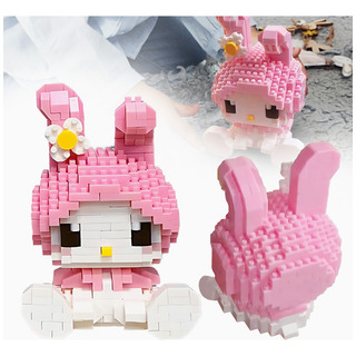 Bloques Armables De 3d Sanrio Kuromi Melody Hello Kitty Bloques Armables De 3d Sanrio Kuromi Melody Hello Kitty