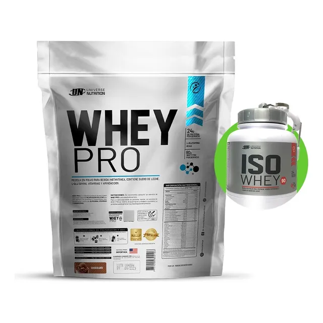 Proteina Whey Pro 3kg Chocolate Un + Porta Proteina