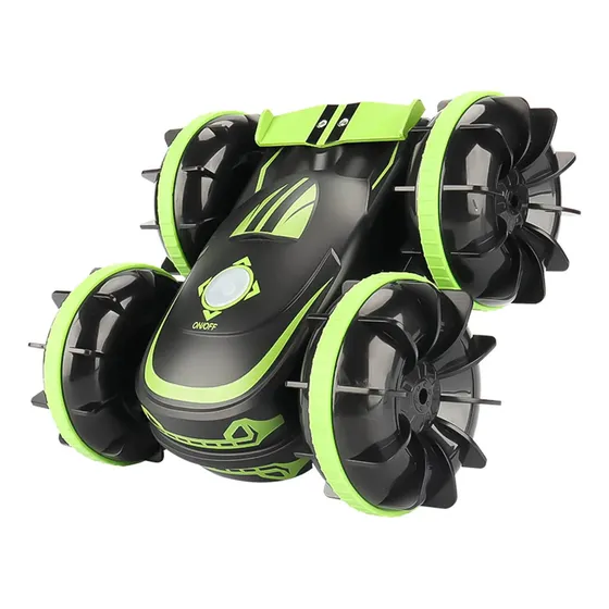 Autito A Control Remoto Auto 4x4 Usb Anfibio Stunt Giro 360
