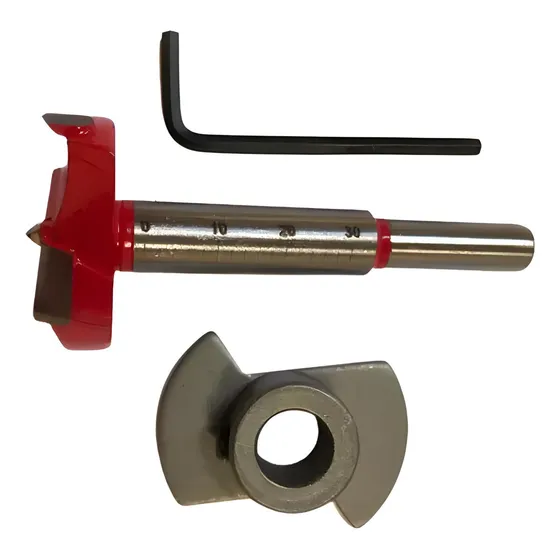 Broca Forstner C/ Limitador Para Dobradiça Fresa Caneco 35mm
