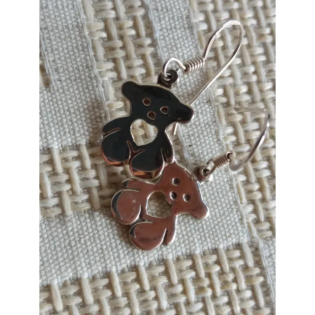 Zarcillos De Plata Para Niñas Osito Tous