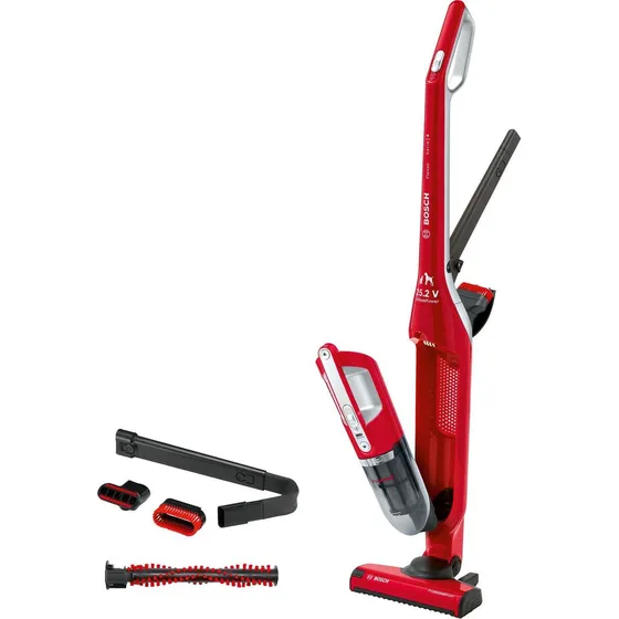 Aspiradora Escoba Sin Cable Flexxo 25.2v Rojo 2 En 1 Bbh3zoo