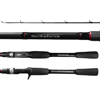 Vara Para Carretilha Daiwa Strikeforce 1,68m 12/25lb 2p Vara Para Carretilha Daiwa Strikeforce 1,68m 12/25lb 2p