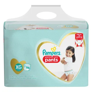 Fraldas Pampers Premium Care Pants Xg X 96 Unidades Fraldas Pampers Premium Care Pants Xg X 96 Unidades