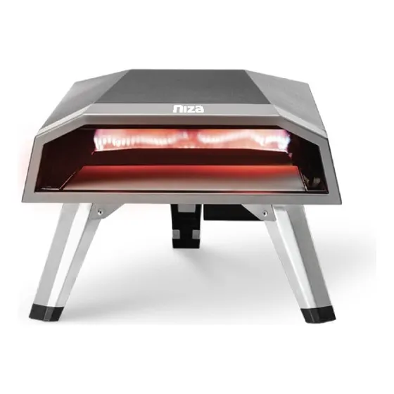 Set Horno Para Pizza A Gas + Pala + Funda + Ruedita