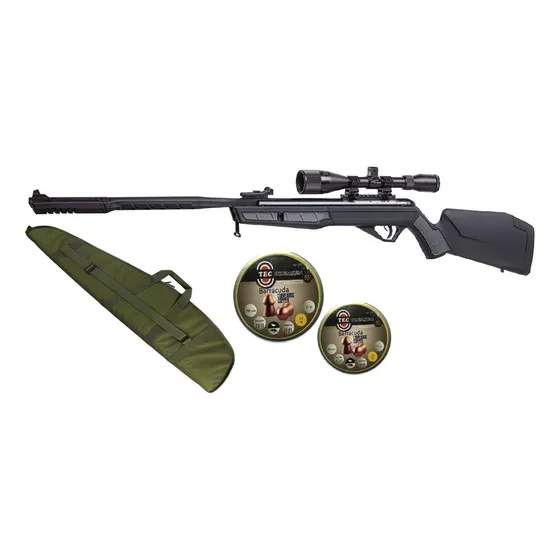 Kit Rifle Benjamin Vaporizer 5.5mm Npe+s+mira 3-9×40+funda+