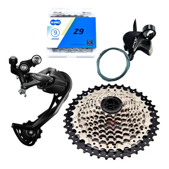 Grupo Shimano Altus Alivio Actualización 9v