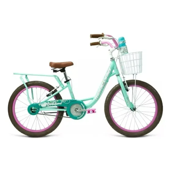 Bicicleta Mercurio Evergreen Para Niña Rodada 20 