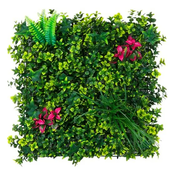 Paneles De Pared De Hojas Artificiales 20''x20'' - 16 Piezas