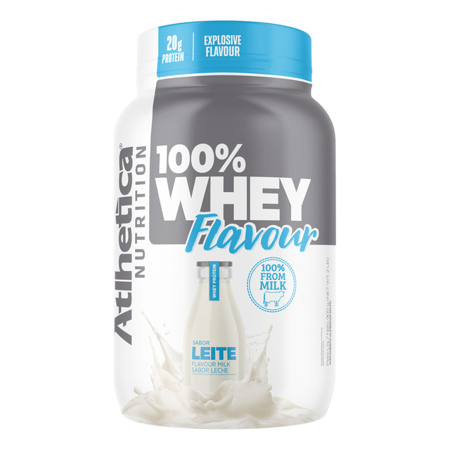 100% Whey Flavour Leite - Pote 900g 100% Whey Flavour Leite - Pote 900g