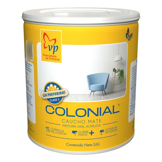 Pintura Caucho Mate Vp Colonial Galón Violeta Imperial