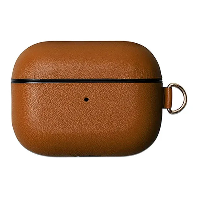 Case Capa Proteção Couro Compatível Com AirPods Pro