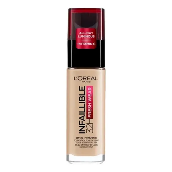 Loreal Infaillible 32h Fresh Wear Base Spf25 Vit C Tono 130