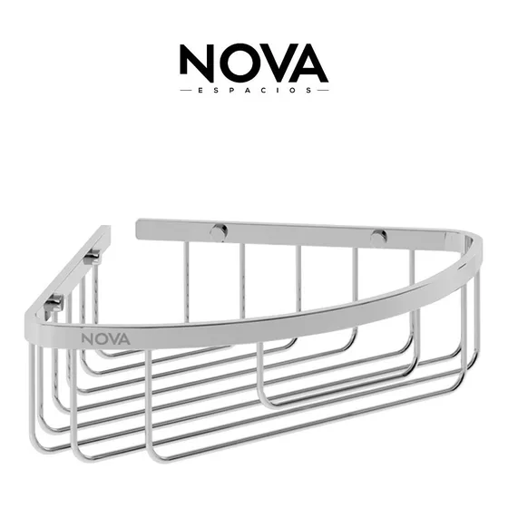 Nova Rejilla Repisa Baño Cromada Nvacc0089