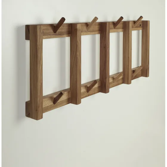 Perchero Nordico De Madera  Peteribi 66 Cm