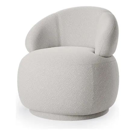 Poltrona Confortável P/ Sala E Quarto Girat Easy&clean Bege