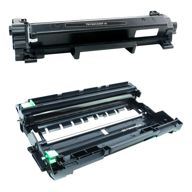 Pack Toner Tn760 Y Tambor Dr730 Compatible