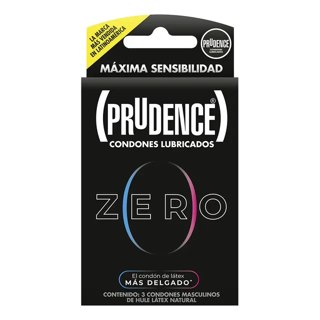 Prudence Zero Condones Ultra Delgados 3 Piezas