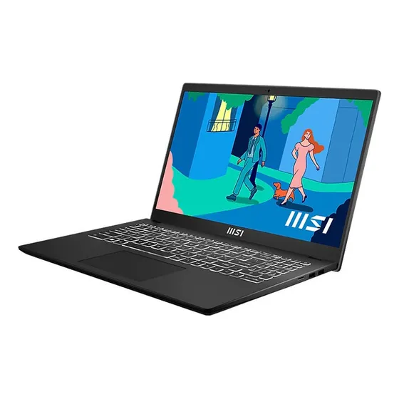Laptop Msi Modern 15 B12hw 15.6  Core I7 16gb Ssd512gb Negro
