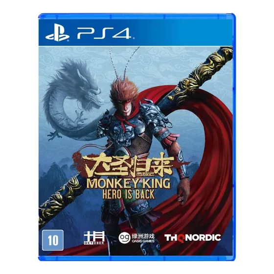 Jogo Monkey King Hero Is Back Ps4 Midia Fisica Standard Thq Nordic Ps4 Físico