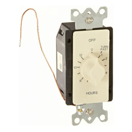 Nsi Gidds-610416 Temporizador De Giro En Pared Con Resorte