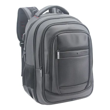 Mochila Unicross Porta Notebook Usb Reforzada Urbana Ejecutiva Gym Unisex Color Negro