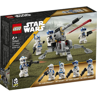 Lego Star Wars - 501st Clone Troopers Battle Pack - 75345 Cantidad De Piezas 119 Lego Star Wars - 501st Clone Troopers Battle Pack - 75345 Cantidad De Piezas 119