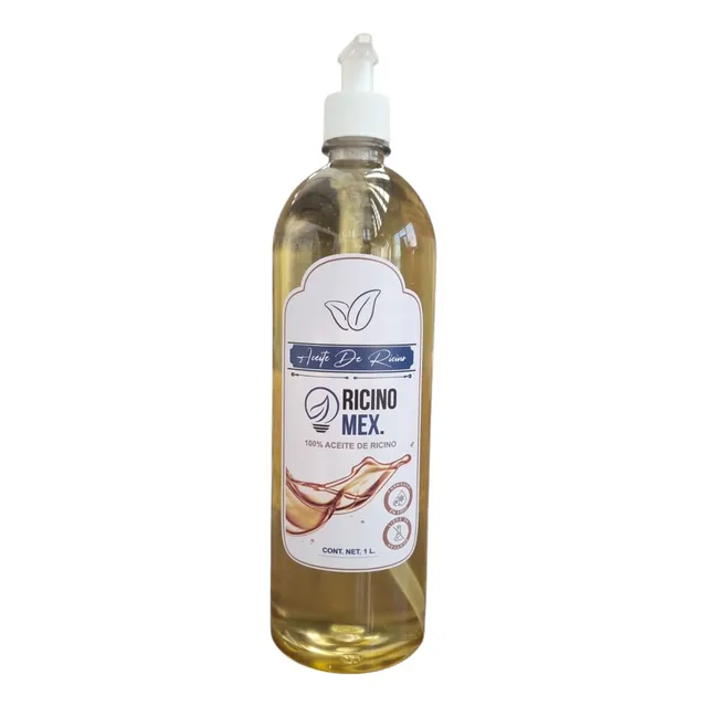 Aceite De Ricino Puro Y Orgánico 1 Litro Dispensador