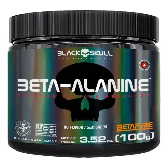 Beta Alanine Pote 100g - Black Skull