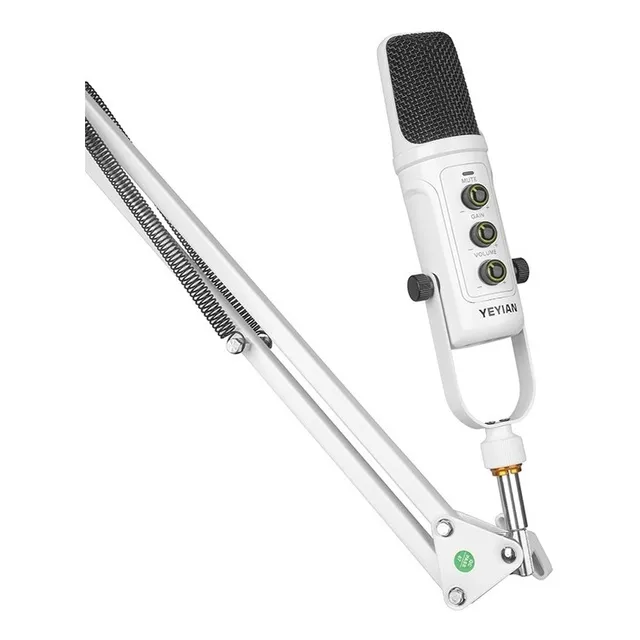 Micrófono Yeyian Agile Nl De Condensador Cardioide Usb Bco