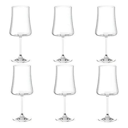 Haus Concept Pleasure Jogo De Taças De Vinho 6 Peças Taças De Cristal Ecológico 46 Transparente
