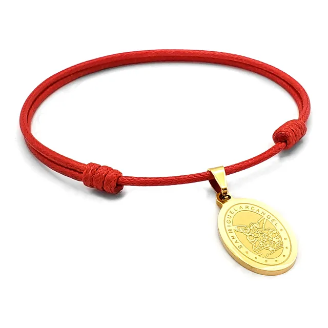 Pulsera San Miguel Arcángel Acero Iconic Store