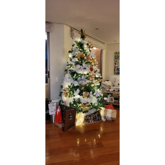 Arbol De Navidad 1.80 Con Decoración 