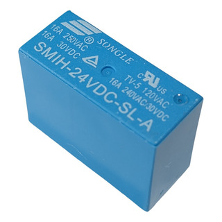 Relevador De 6 Pines 24vcd 16a Smih-24vdc-sl-a (2 Piezas) Relevador De 6 Pines 24vcd 16a Smih-24vdc-sl-a (2 Piezas)