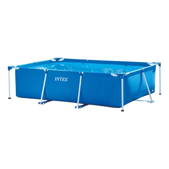 Piscina Rectangular Armable 220x150 Estructural Intex 1662lt