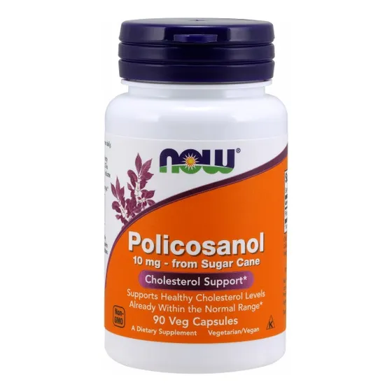 Supplement Now Foods Policosanol 10 Mg 90 Vcaps (paquete De