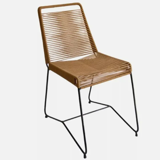 Silla Tulum Acapulco Simil Yute O Pvc - Envío Gratis