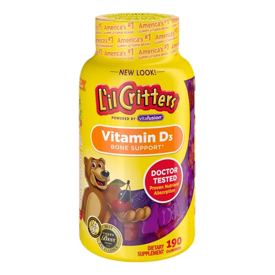 I'il Critters Vitamina D Osos De Goma, 190 7hc6f