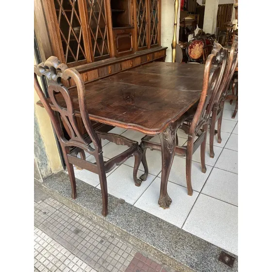  Sala Jantar Est D José Em Jacarandá (buffet,bar,mesa,cad.)